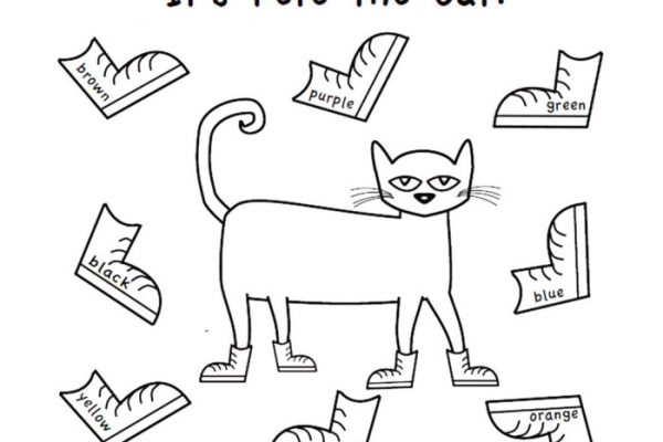 Pete the cat coloring book